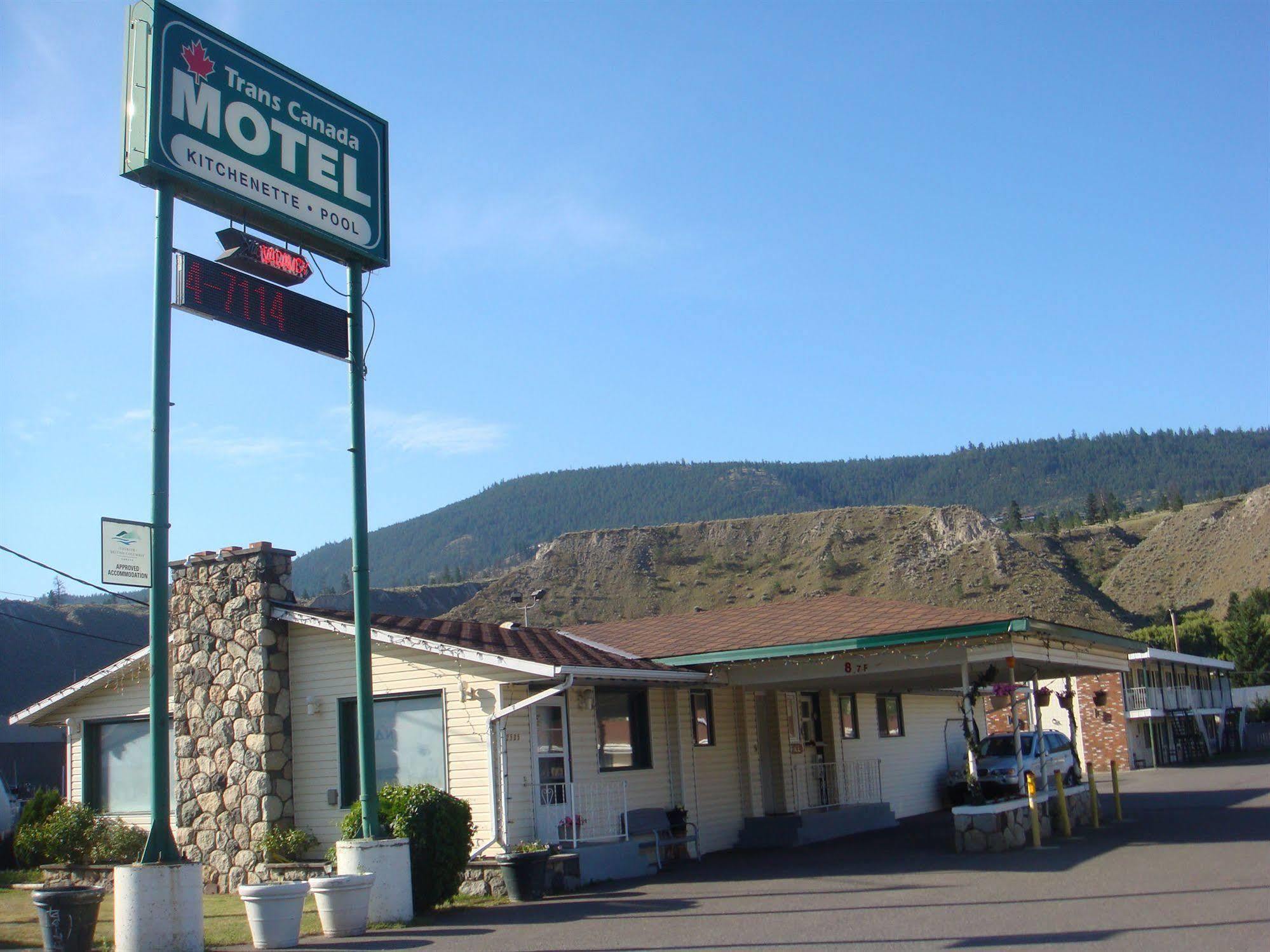 Trans Canada Motel Kamloops Exterior foto